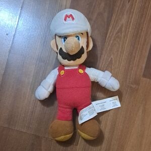 Nintendo Super Mario Plush in Red, White, Tan and Blue